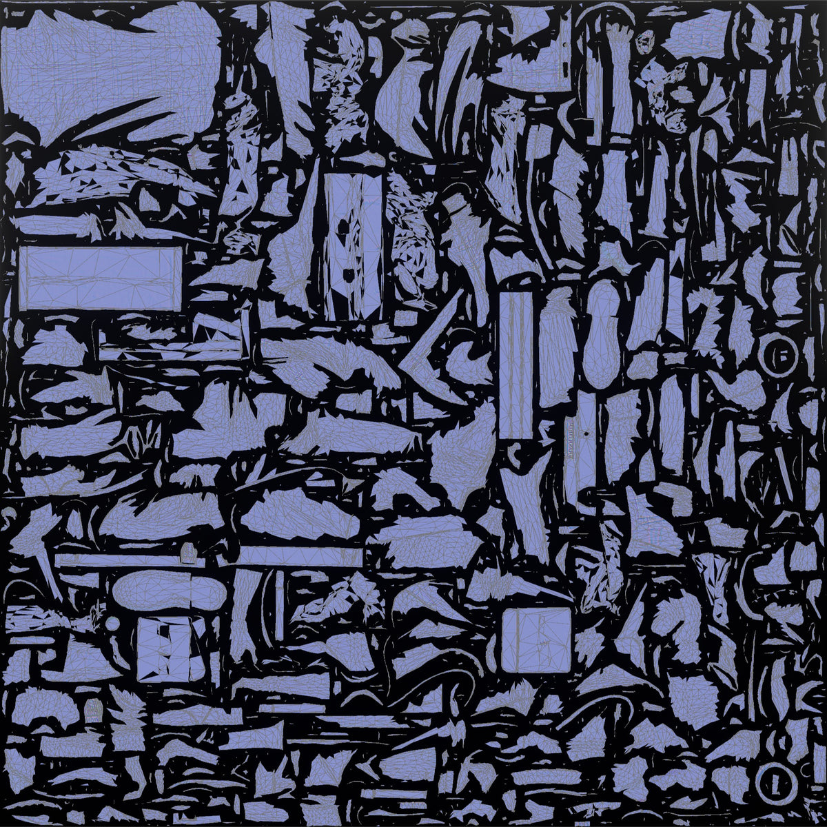 Father Carrying A Toolbox By Its Handle - UV layout, normal map