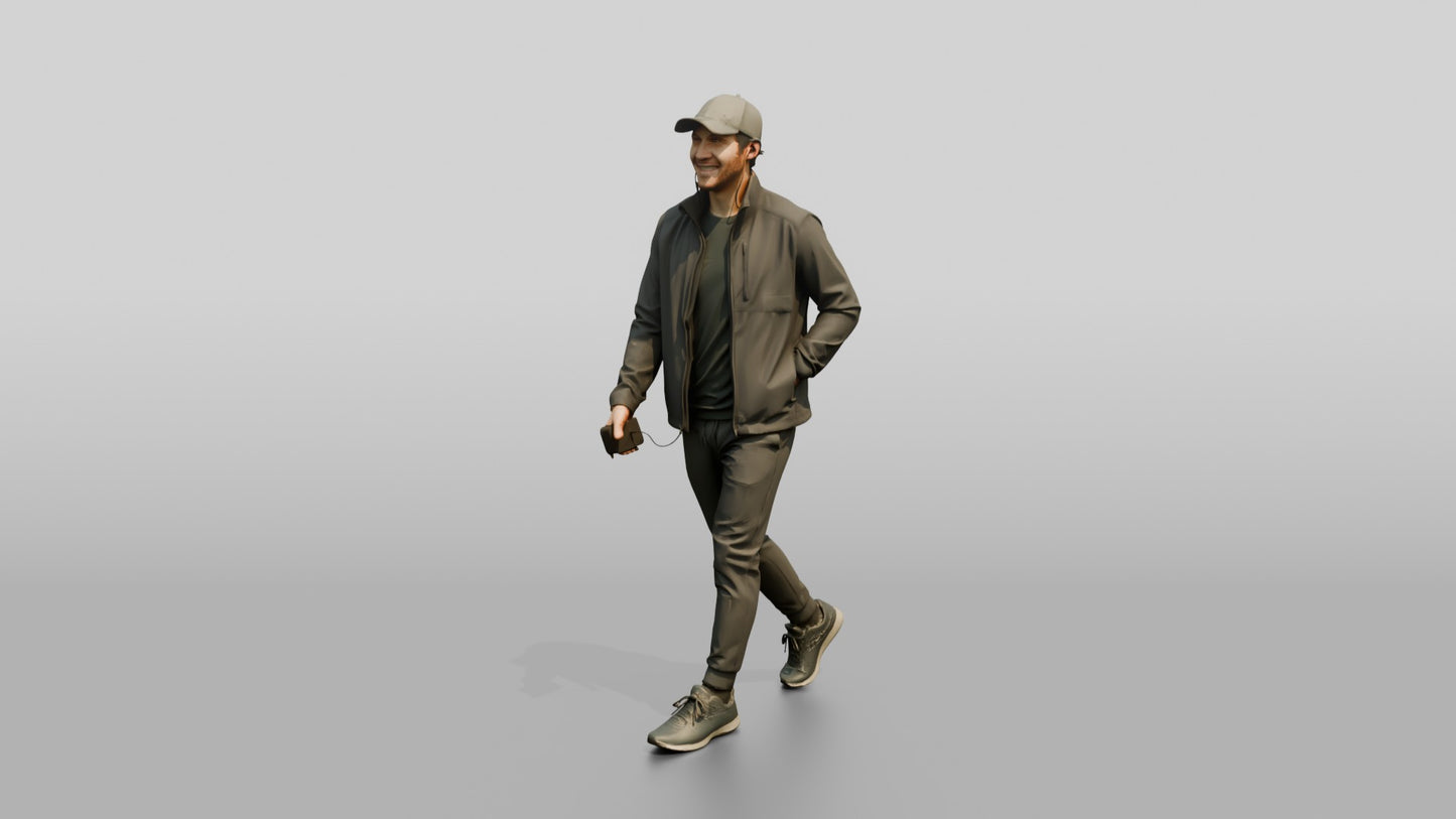 Sporty Athleisure Man 03