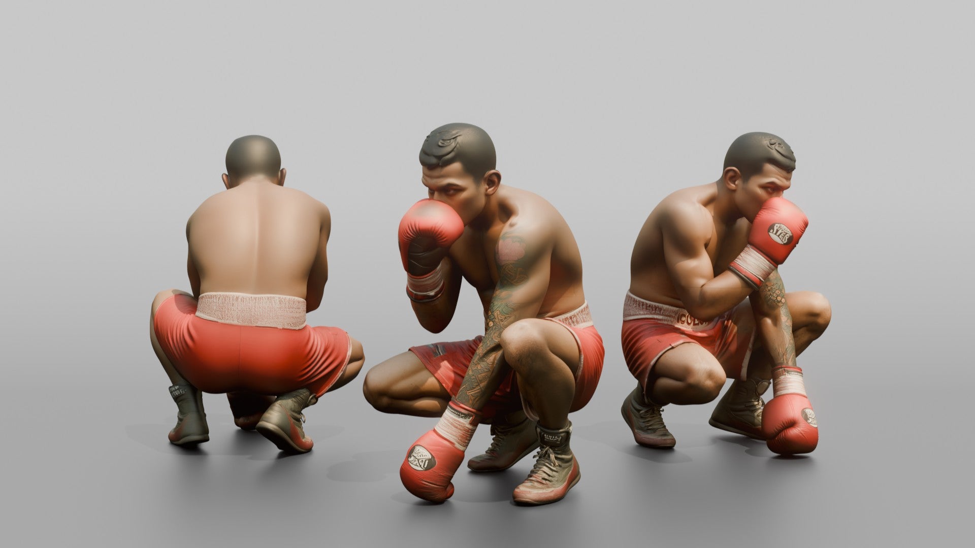 Boxer Peek-a-boo Defensive Guard