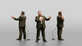 Opera Singer Belting with Hand on Chest