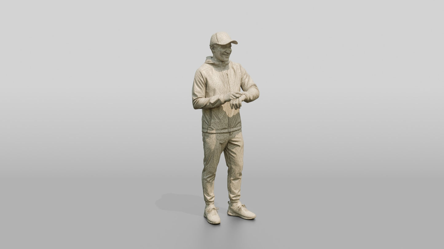 Sporty Athleisure Man 05