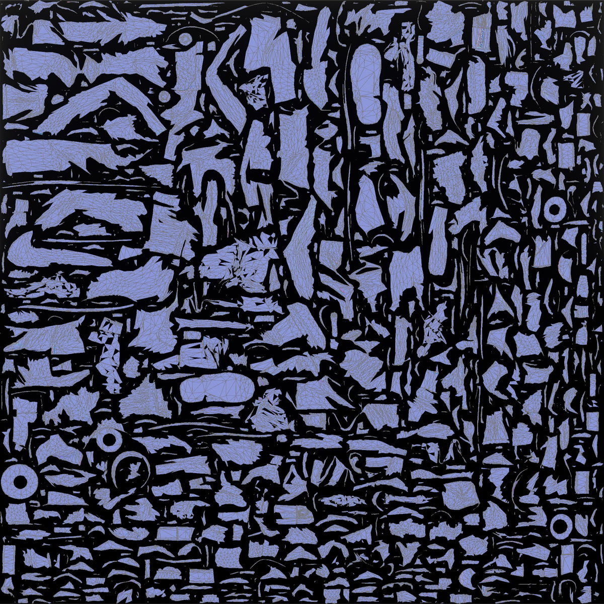 Mechanic Using an Angle Grinder - UV layout, normal map