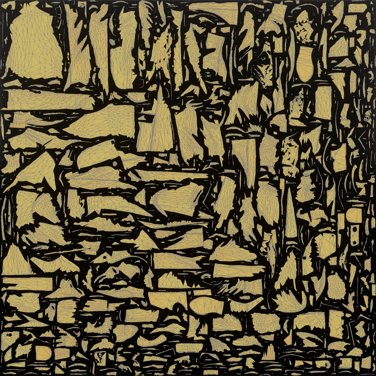 Concierge Man Holding A Phone, Making A Reservation Call - UV layout, metallic roughness map
