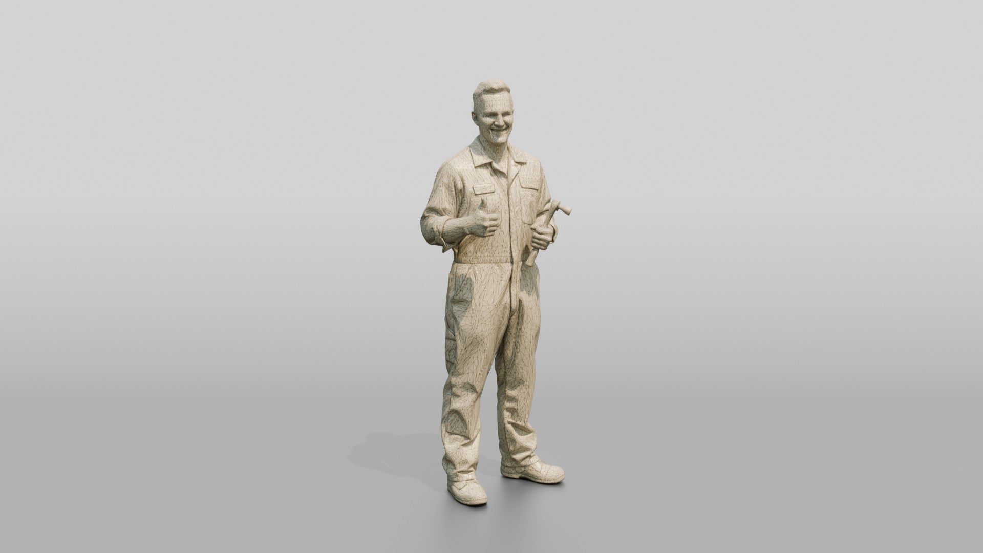 Mechanic Giving a Thumbs-Up