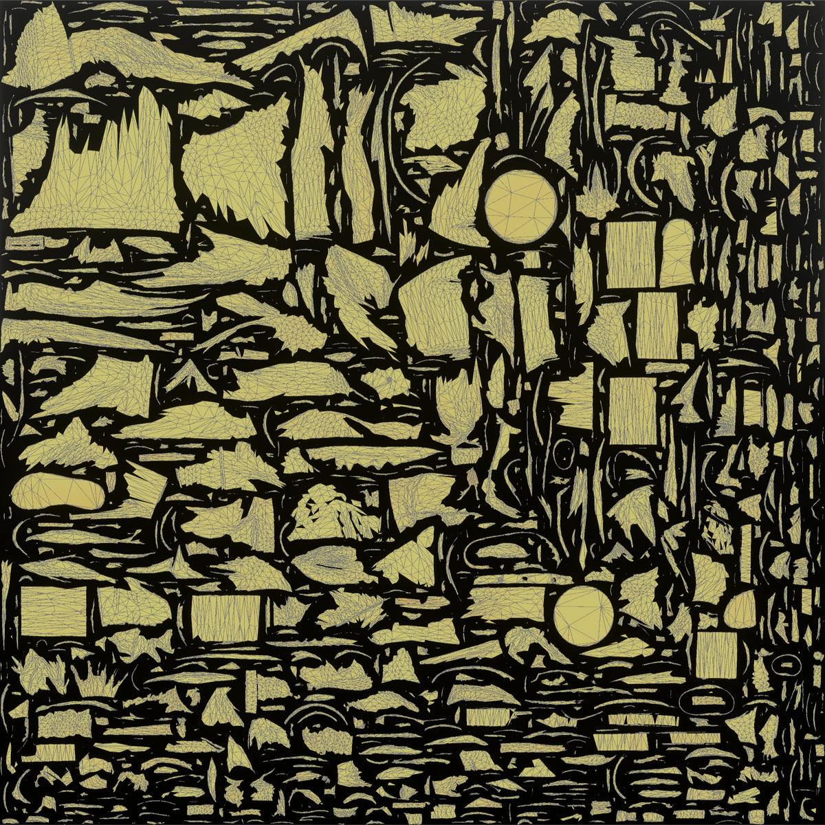 Grandmother Carrying A Watering Can For Her Garden - UV layout, metallic roughness map