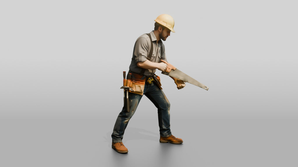 Construction Worker Man 01