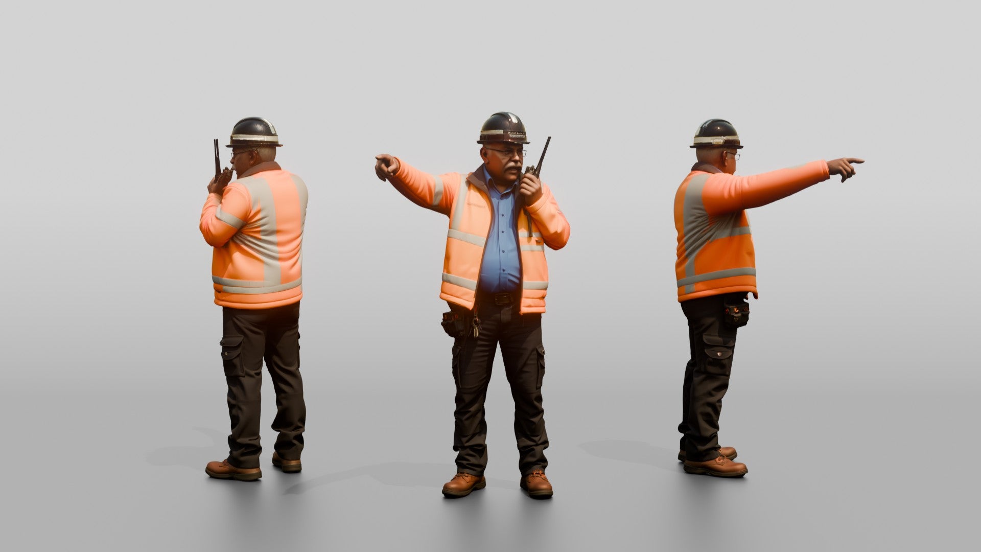 Construction Worker Man 06