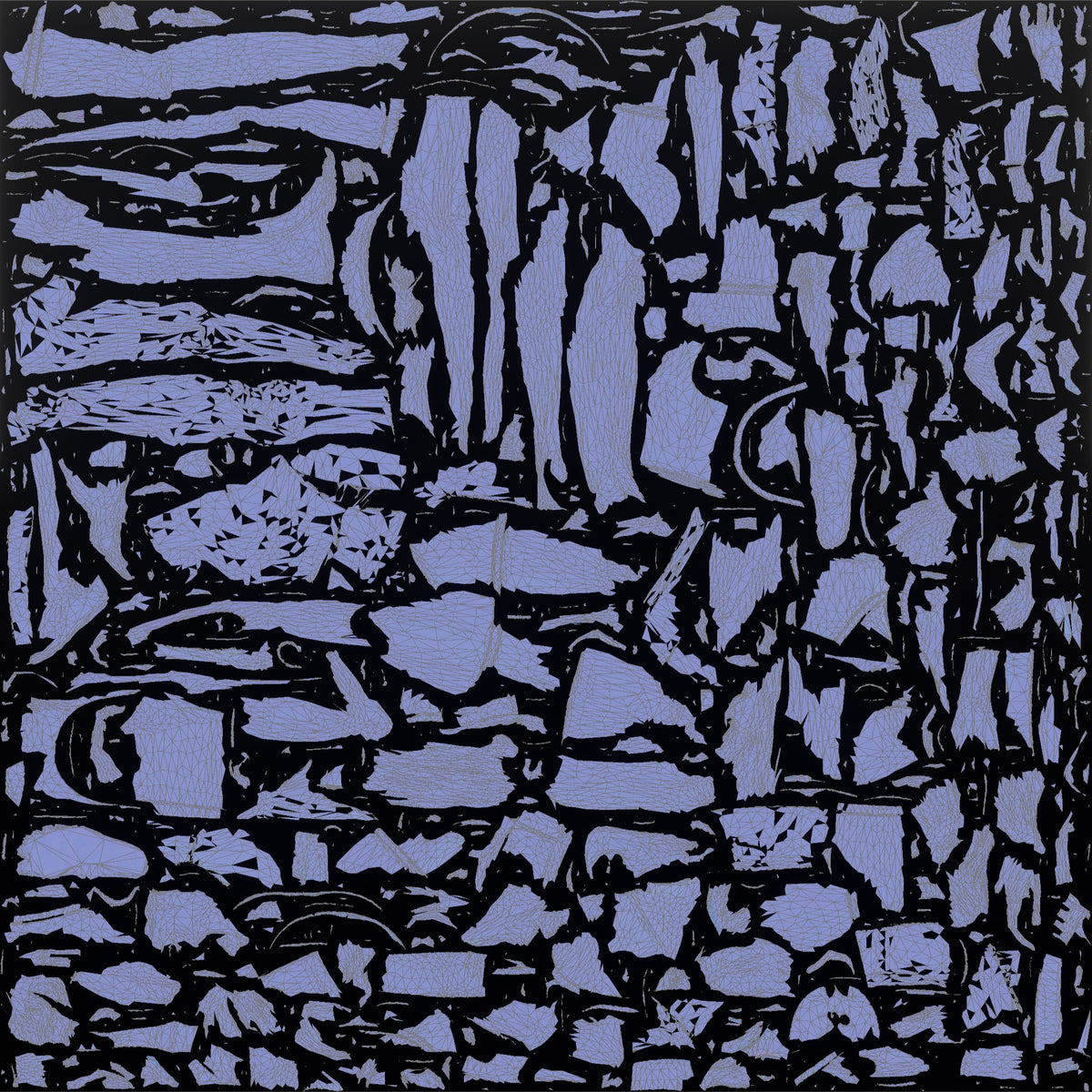 Fitness Influencer Woman Standing Confidently, Looking To The Side - UV layout, normal map