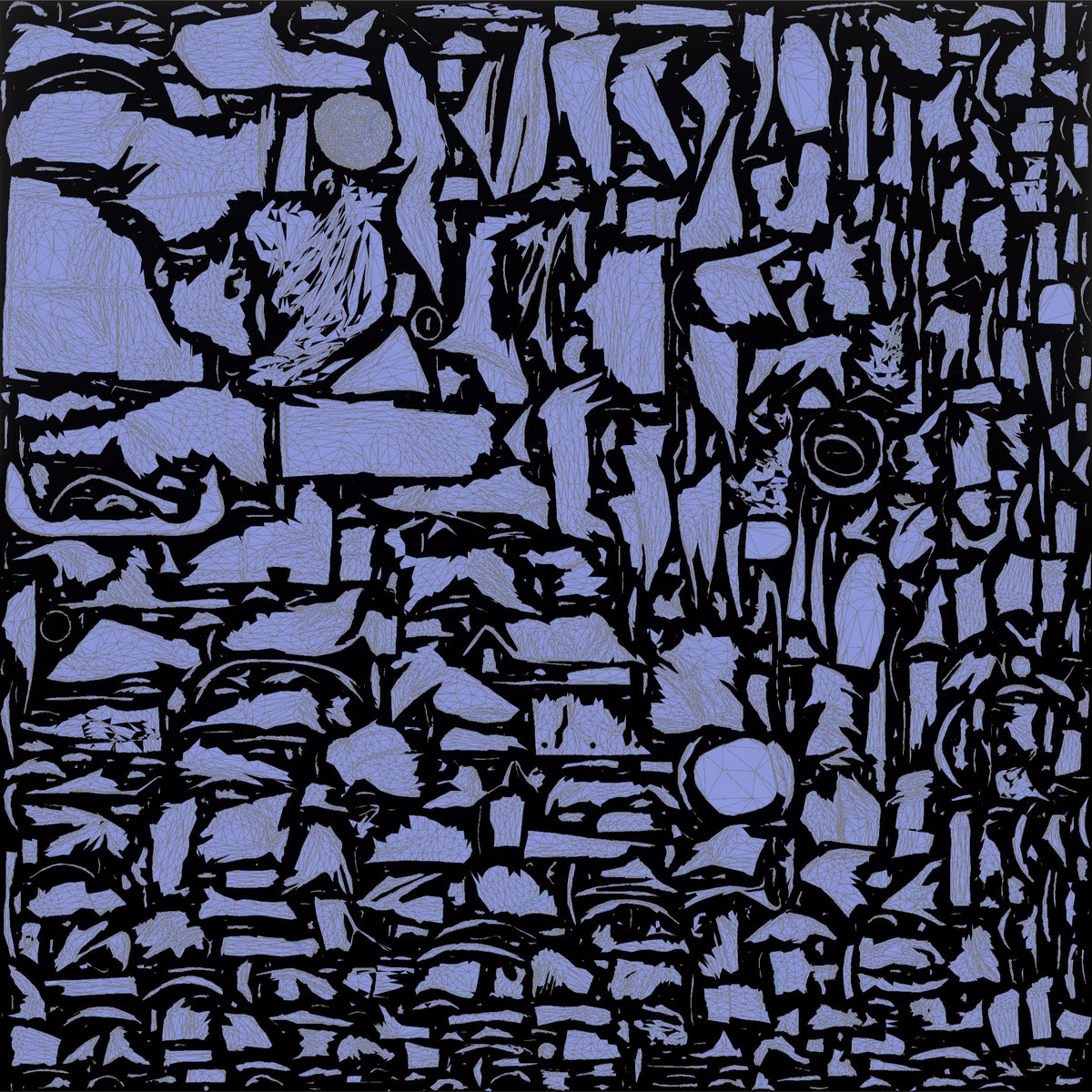 Server Holding a Bottle of Red Wine - UV layout, normal map