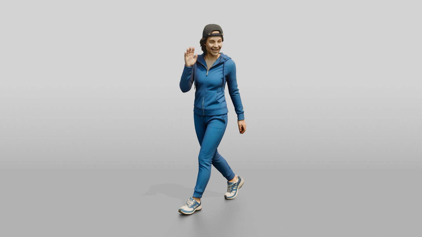 Sporty Athleisure Woman 10