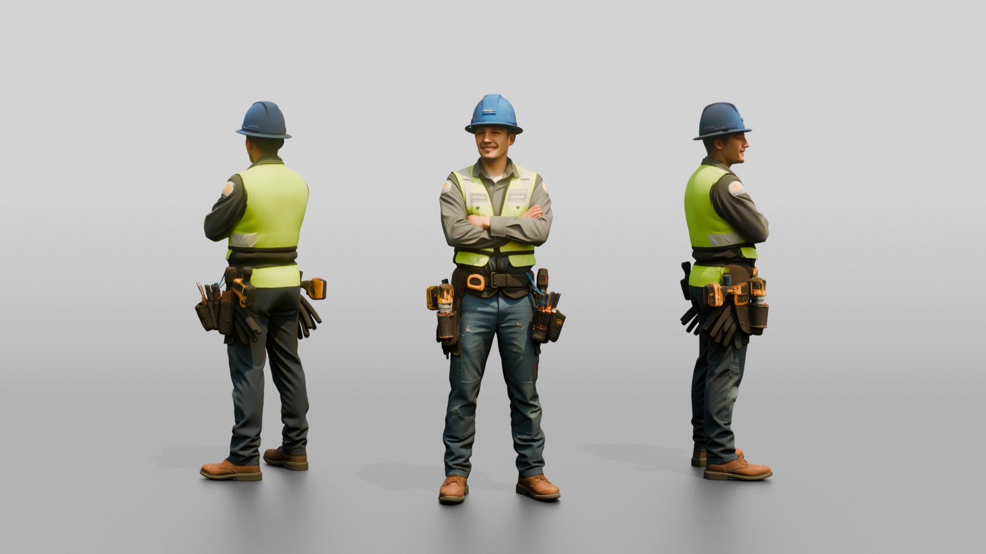 Construction Worker Man 78