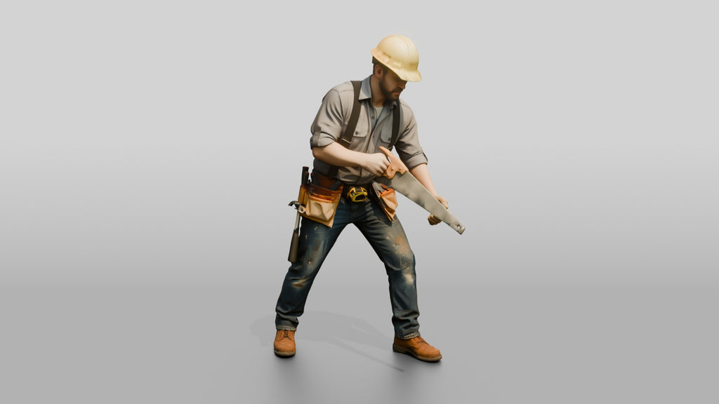 Construction Worker Man 01