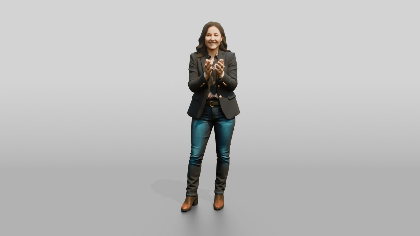 Businesswoman Presenting to an Audience