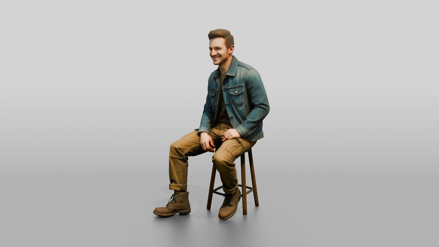 Denim Workwear Man 03