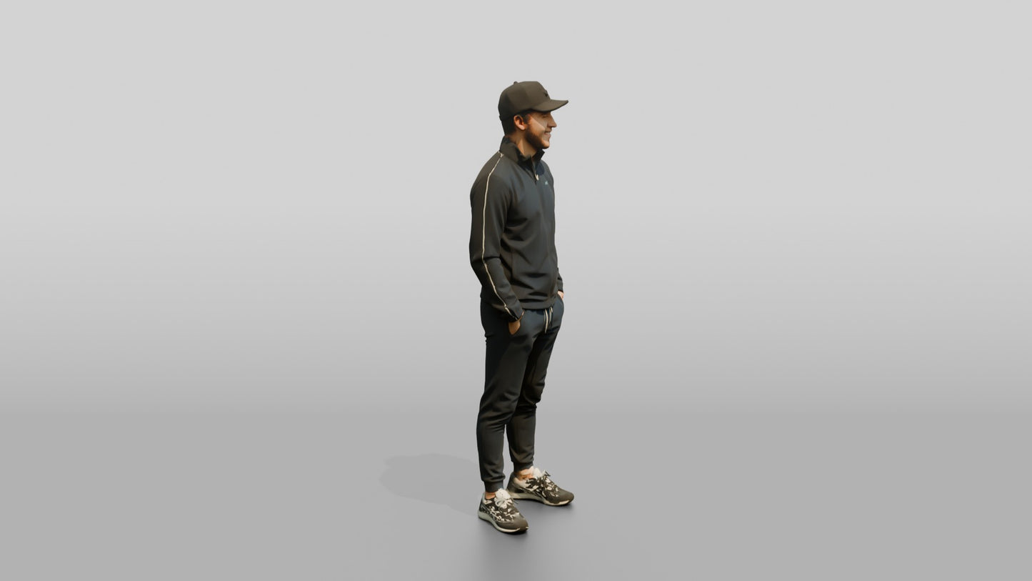 Sporty Athleisure Man 01