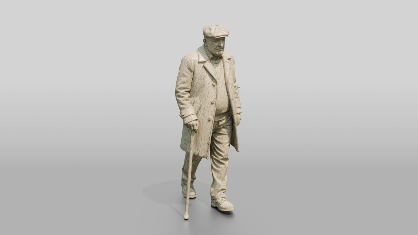 Eastern European Male Walking