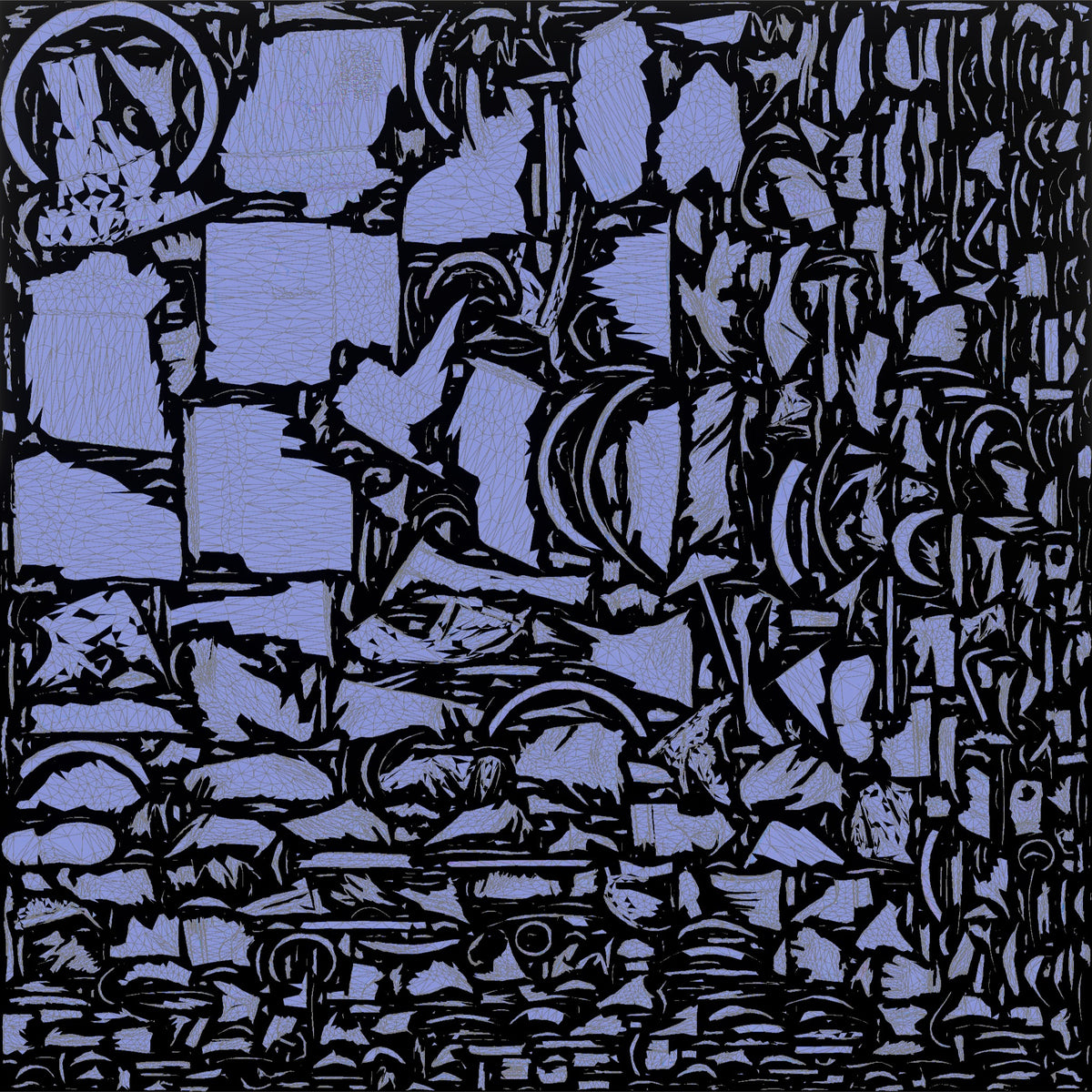 Construction Worker Man 33 - UV layout, normal map