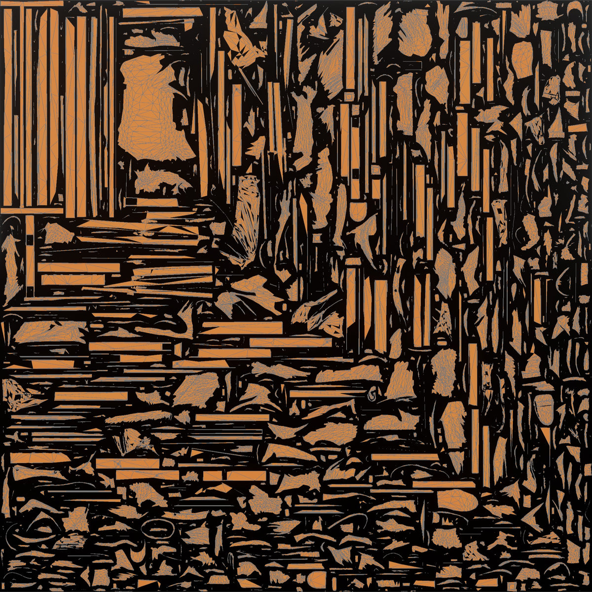 Man Customer Sitting On A Bench Resting - UV layout, metallic roughness map