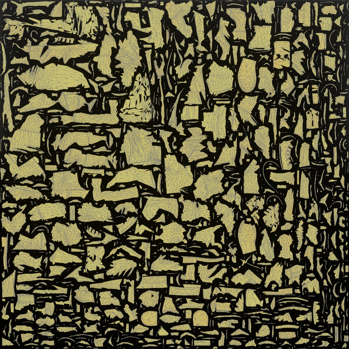Door Staff Man Checking A Phone For A Guest List Name - UV layout, metallic roughness map