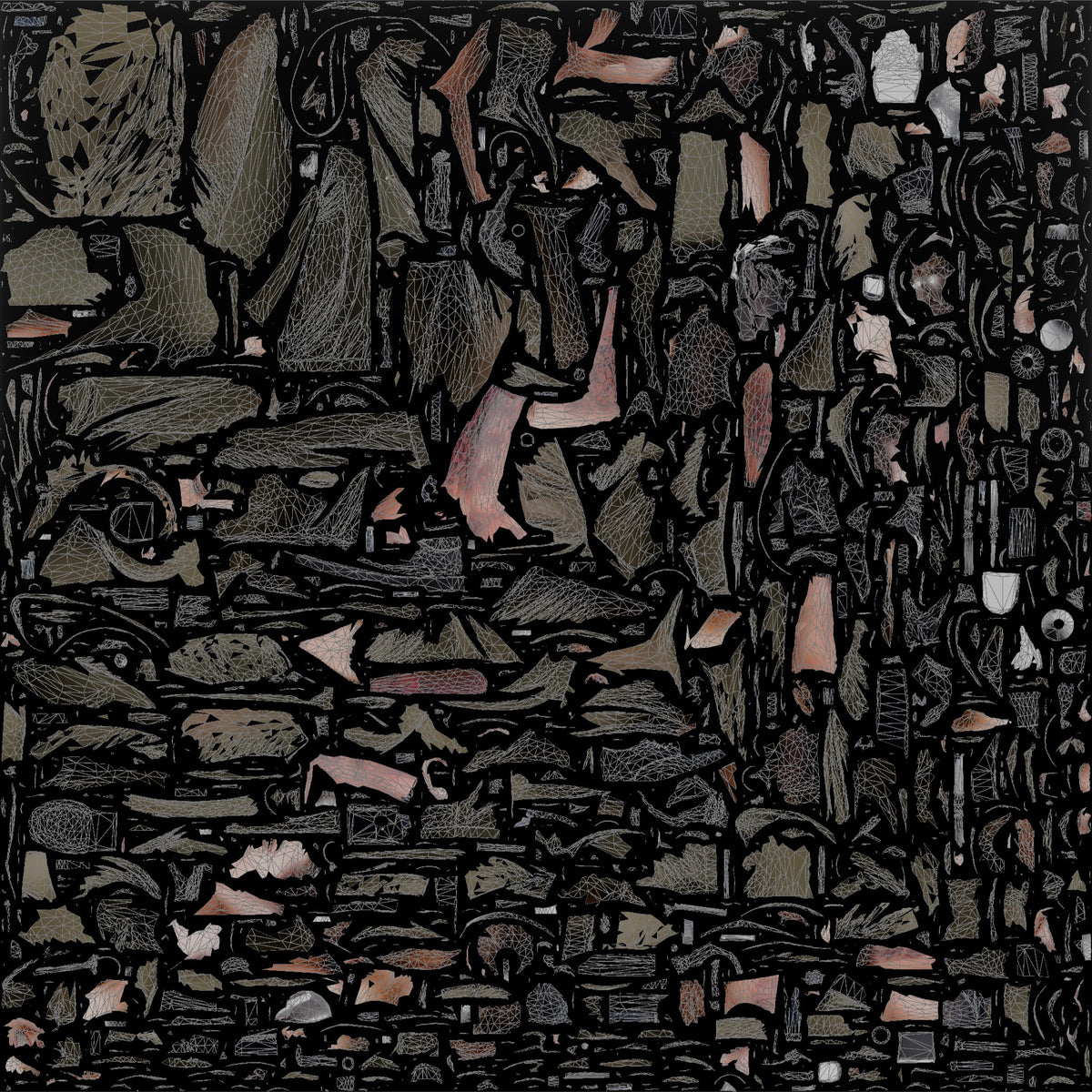 Mechanic Greasing a Suspension Joint - UV layout, base color map