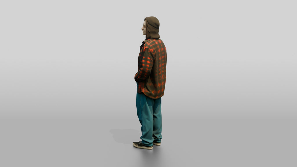 Grunge Skater Woman 04
