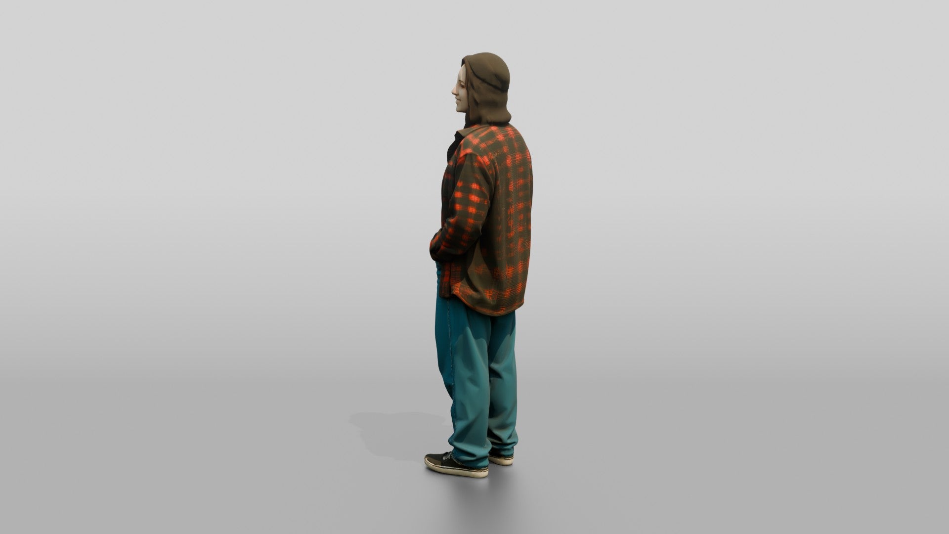 Grunge Skater Woman 04