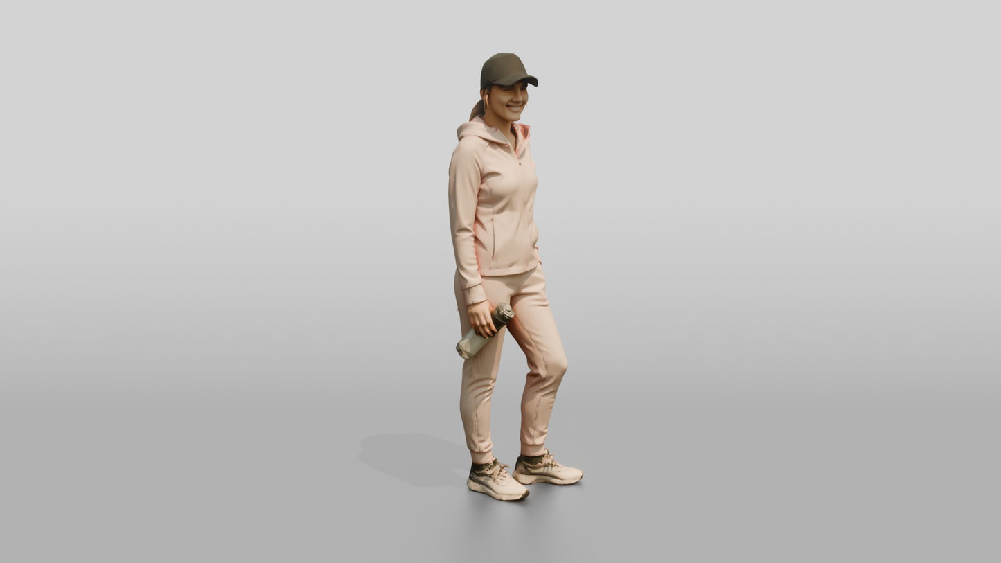 Sporty Athleisure Woman 04