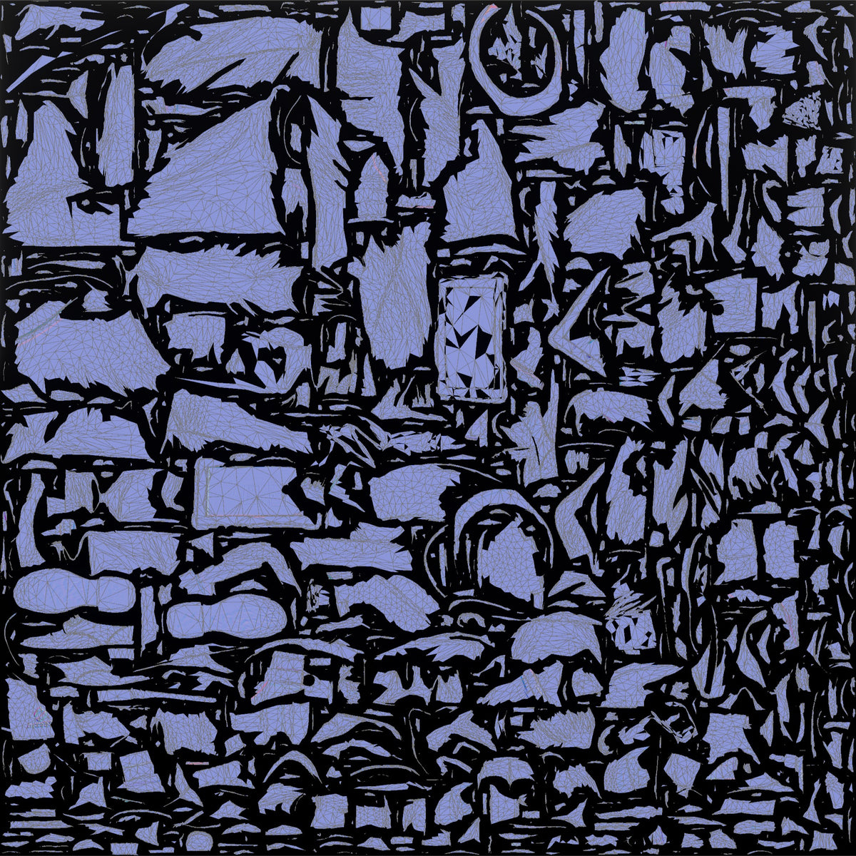 Construction Worker Man 94 - UV layout, normal map