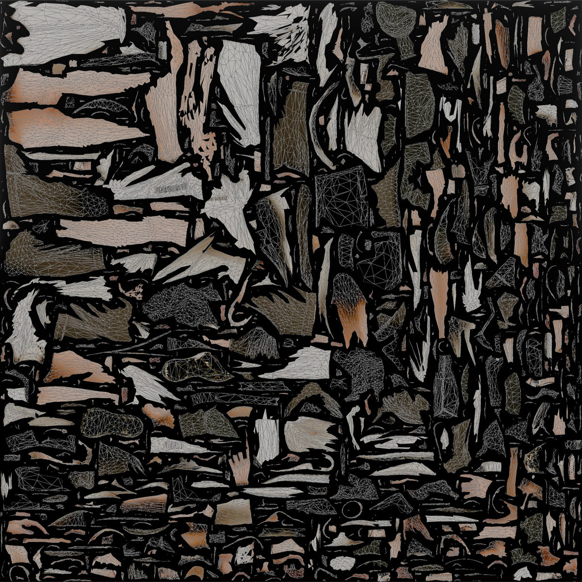 Woman Kicking Up Wet Sand Walking - UV layout, base color map