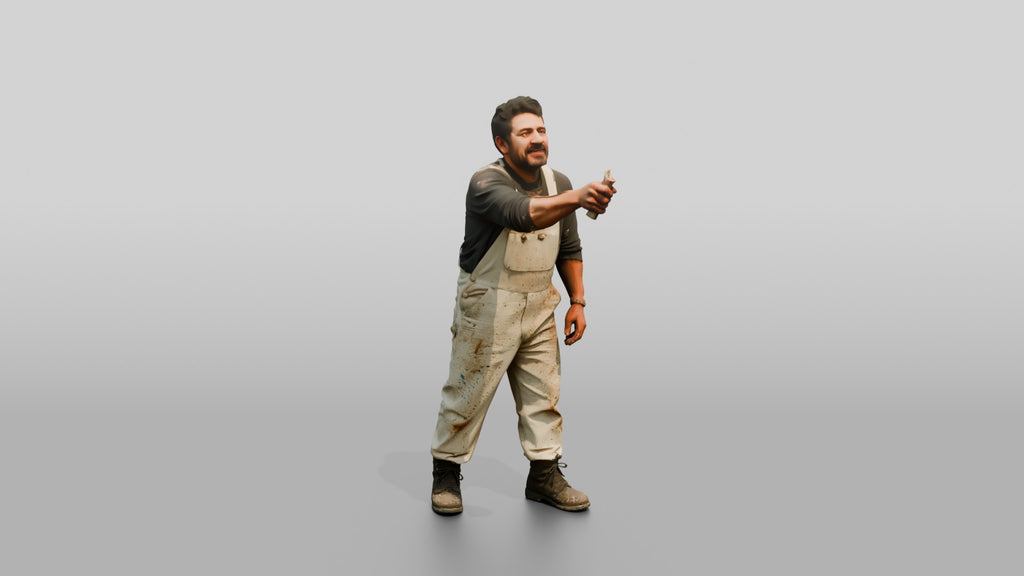 Construction Worker Man 14