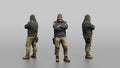 Expeditioner Standing with Arms Crossed