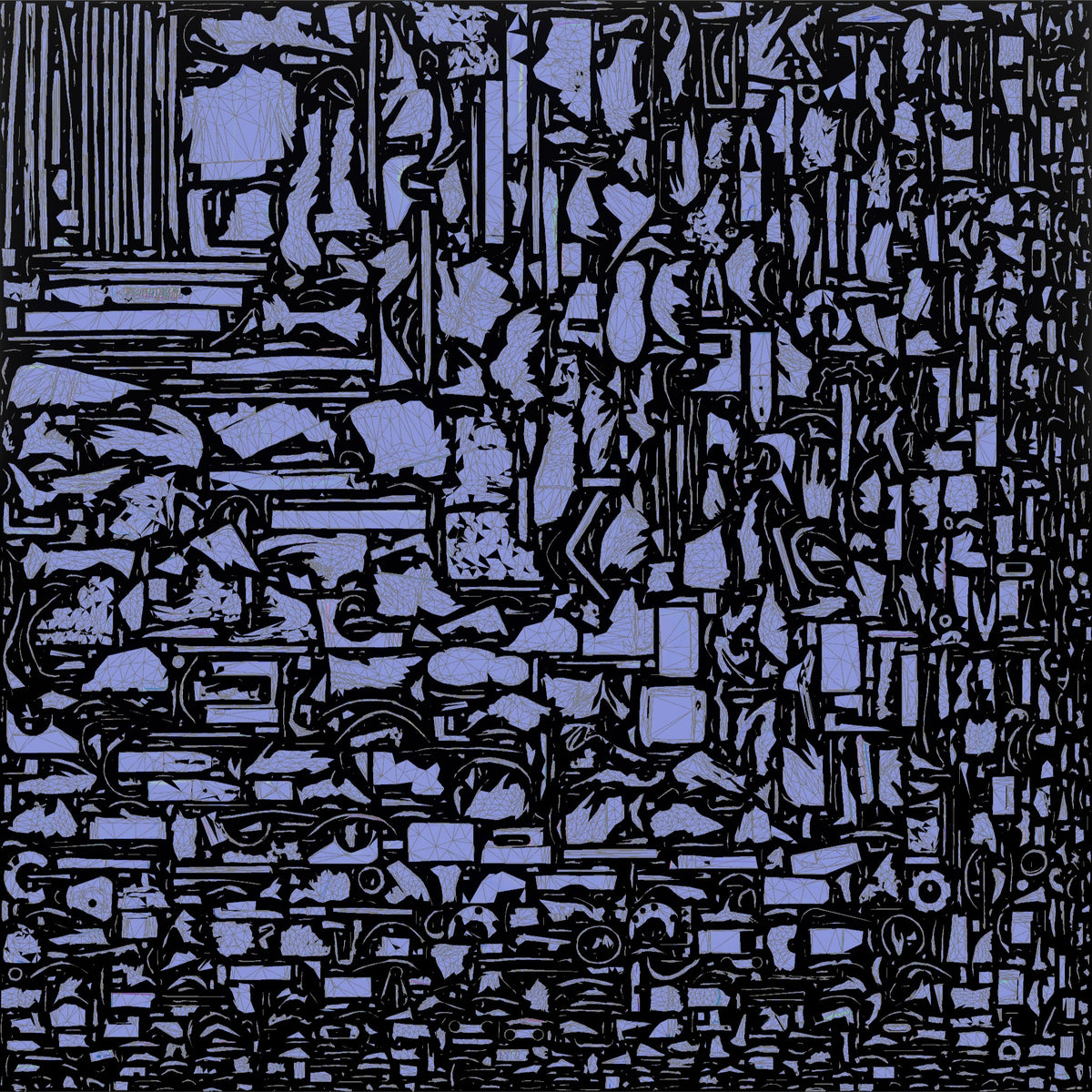 Construction Worker Woman 66 - UV layout, normal map
