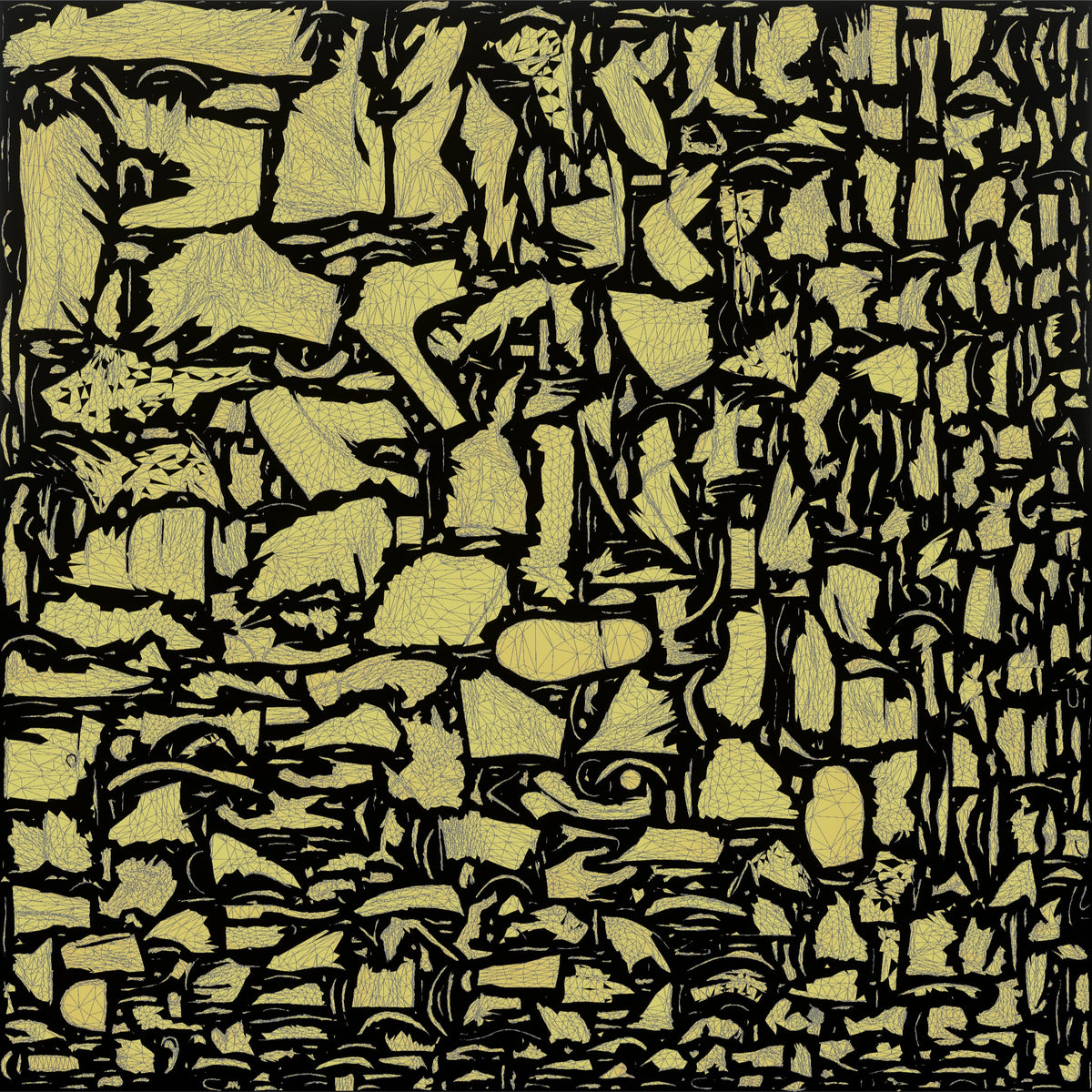 Construction Worker Man 14 - UV layout, metallic roughness map
