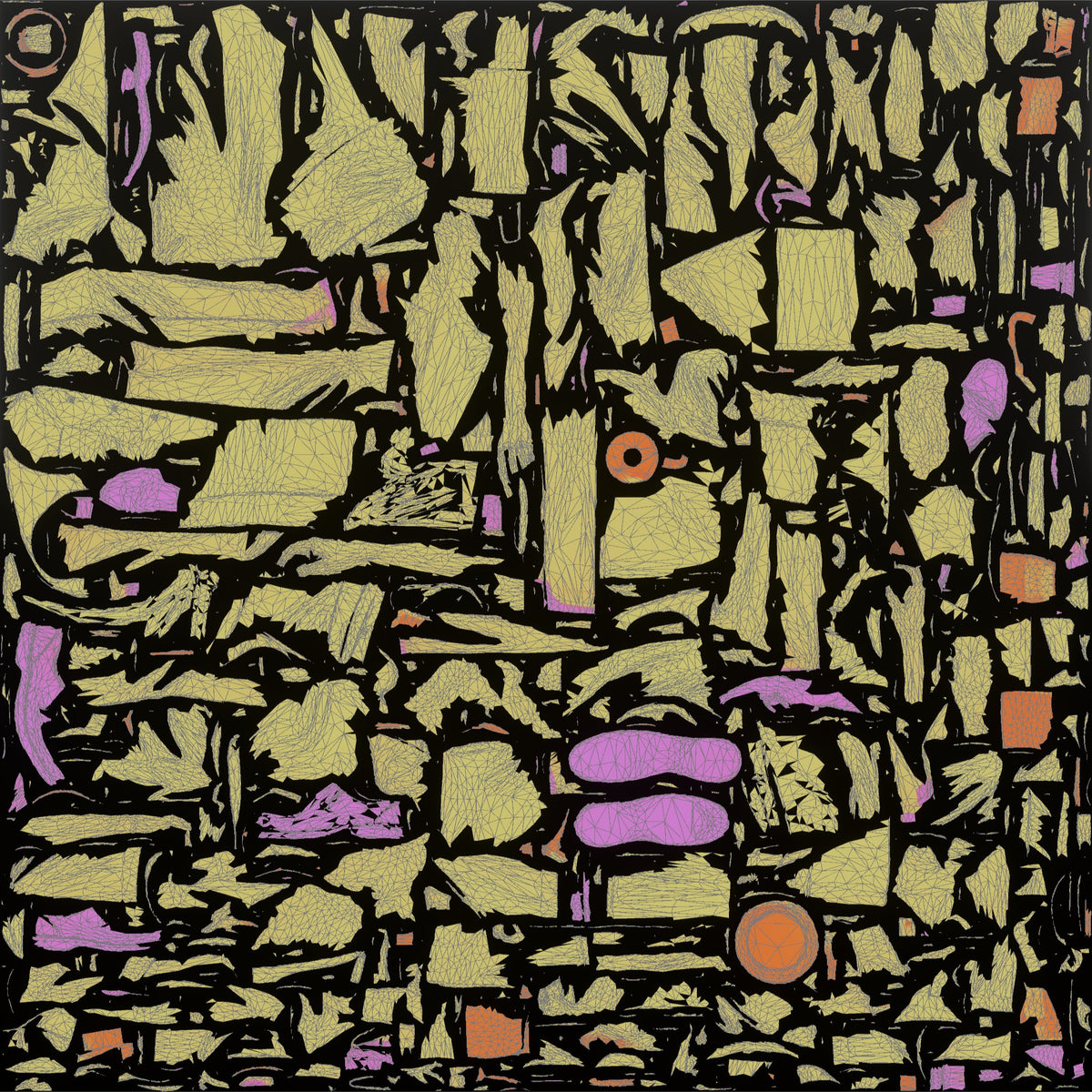 Server Man Carrying A Coffee Pot In One Hand - UV layout, metallic roughness map