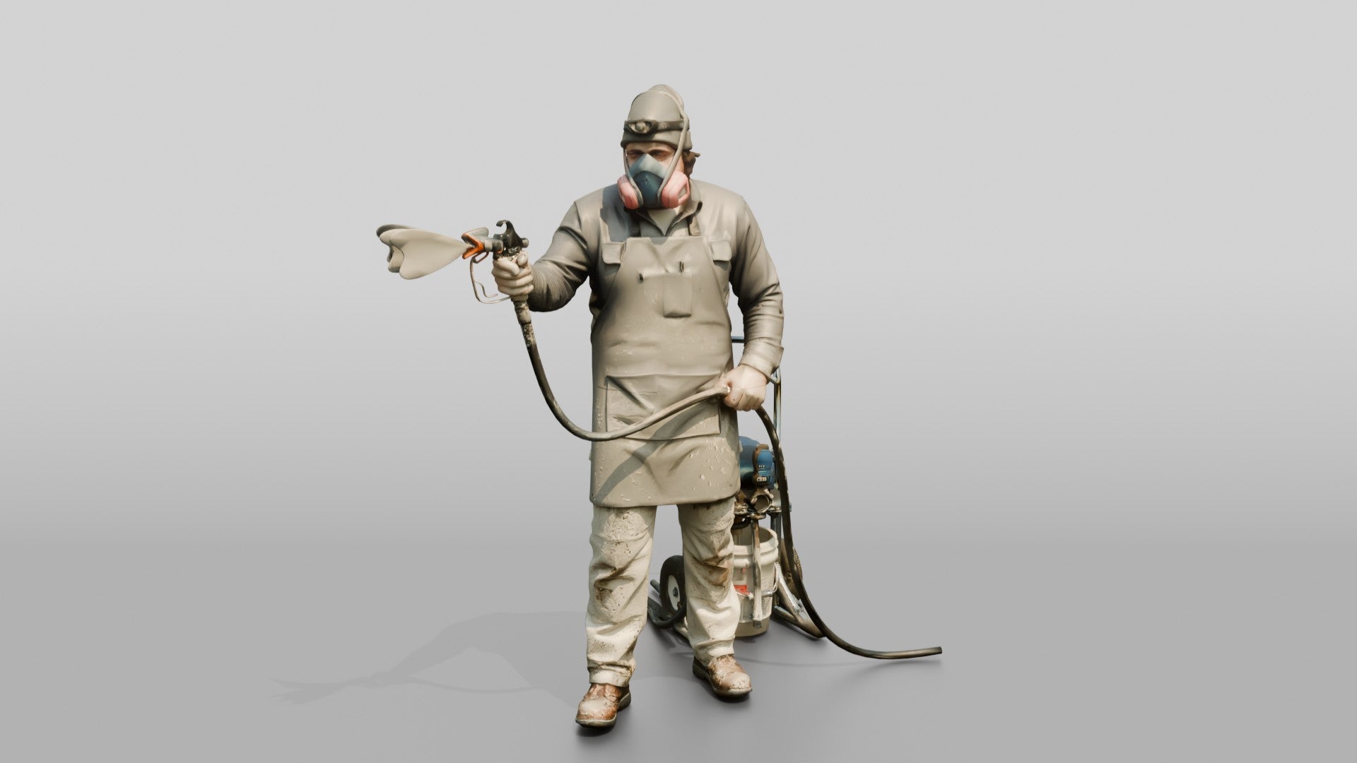 Construction Worker Man 37