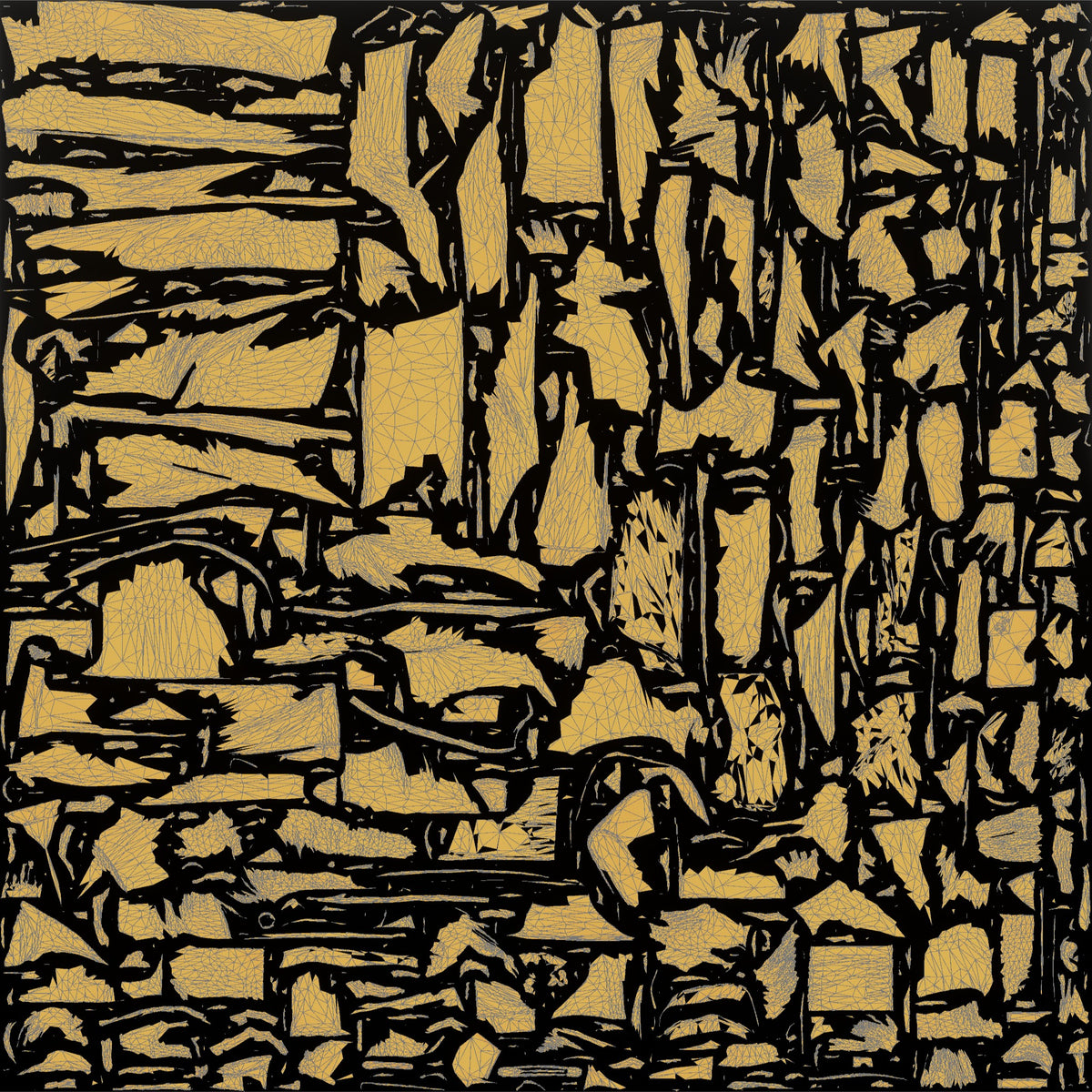 African Woman in a White Pantsuit Laughing at Her Phone - UV layout, metallic roughness map