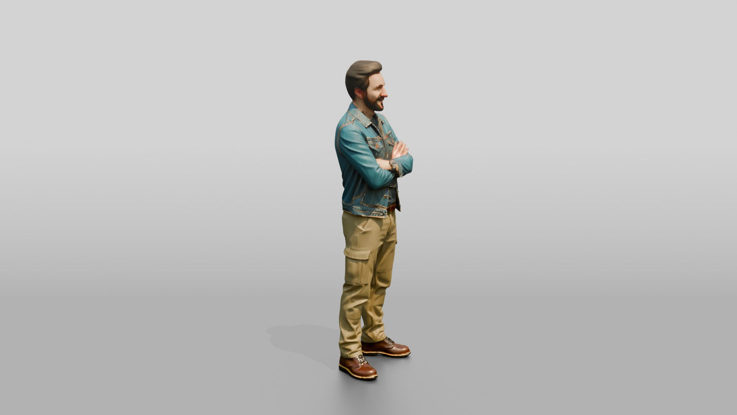 Denim Workwear Man 07