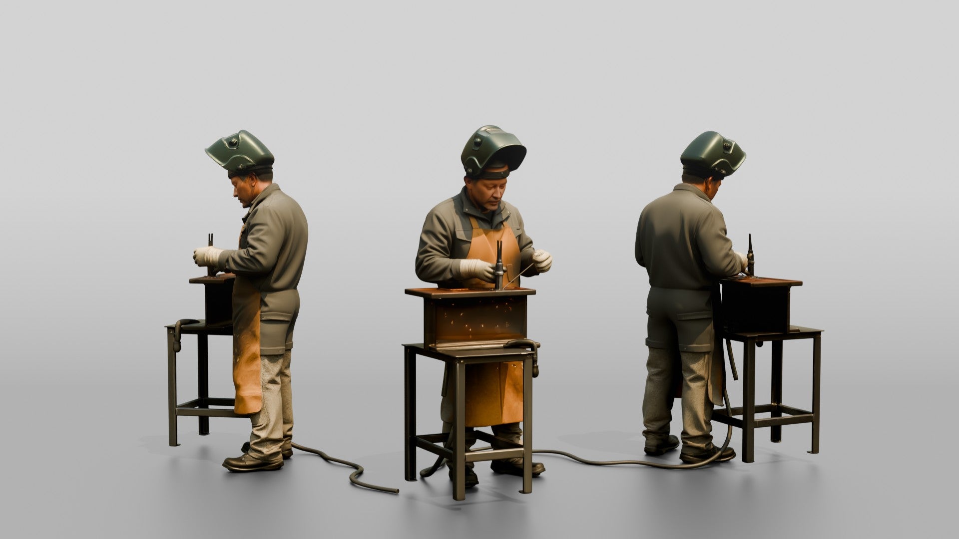 Construction Worker Man 04