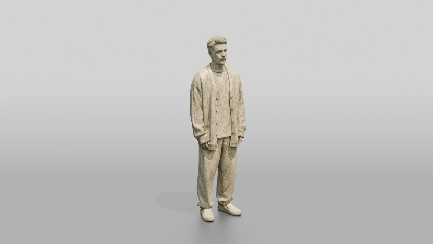 Cozy Oversized Casual Man 14