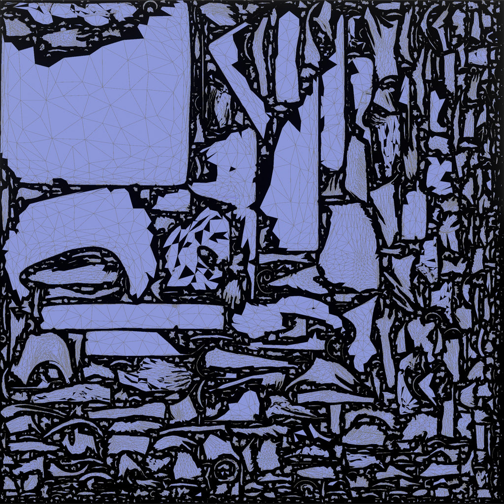 Homeless Woman Sitting on a Piece of Foam Padding
