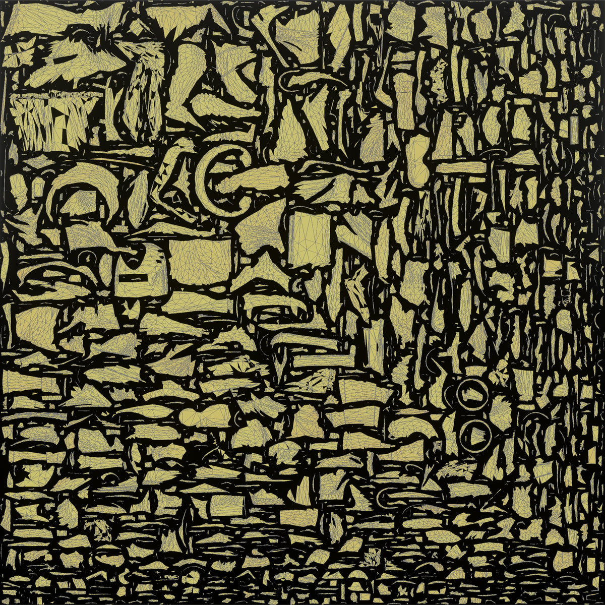 Traveler Hugging Her Carry-On Bag - UV layout, metallic roughness map