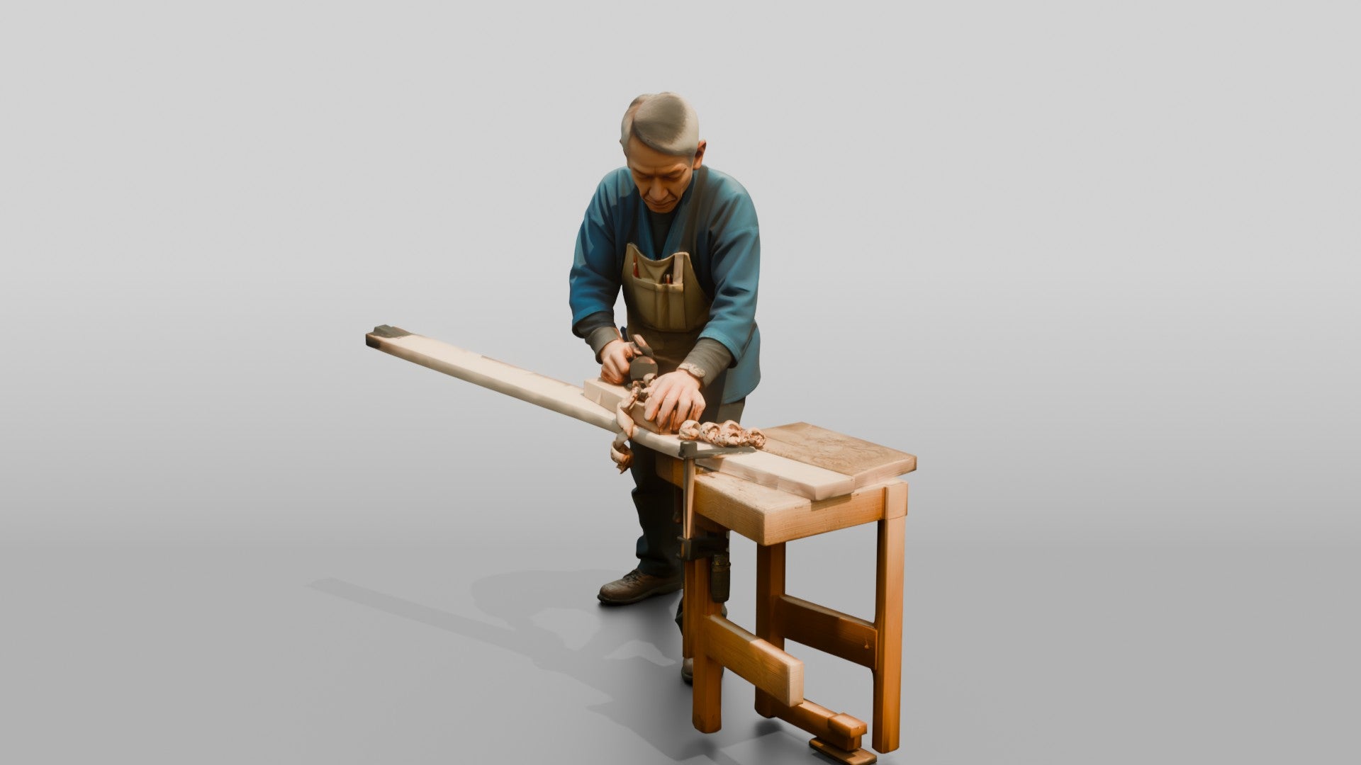 Construction Worker Man 50