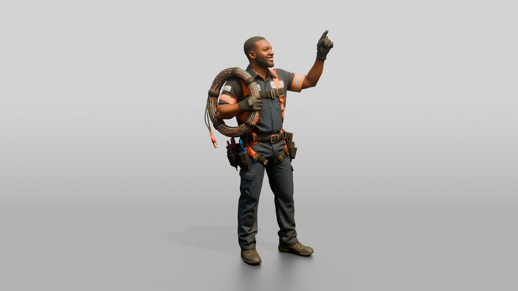 Construction Worker Man 89