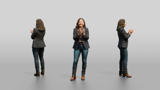 Businesswoman Presenting to an Audience