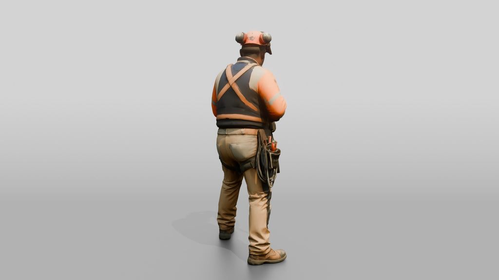 Construction Worker Man 48