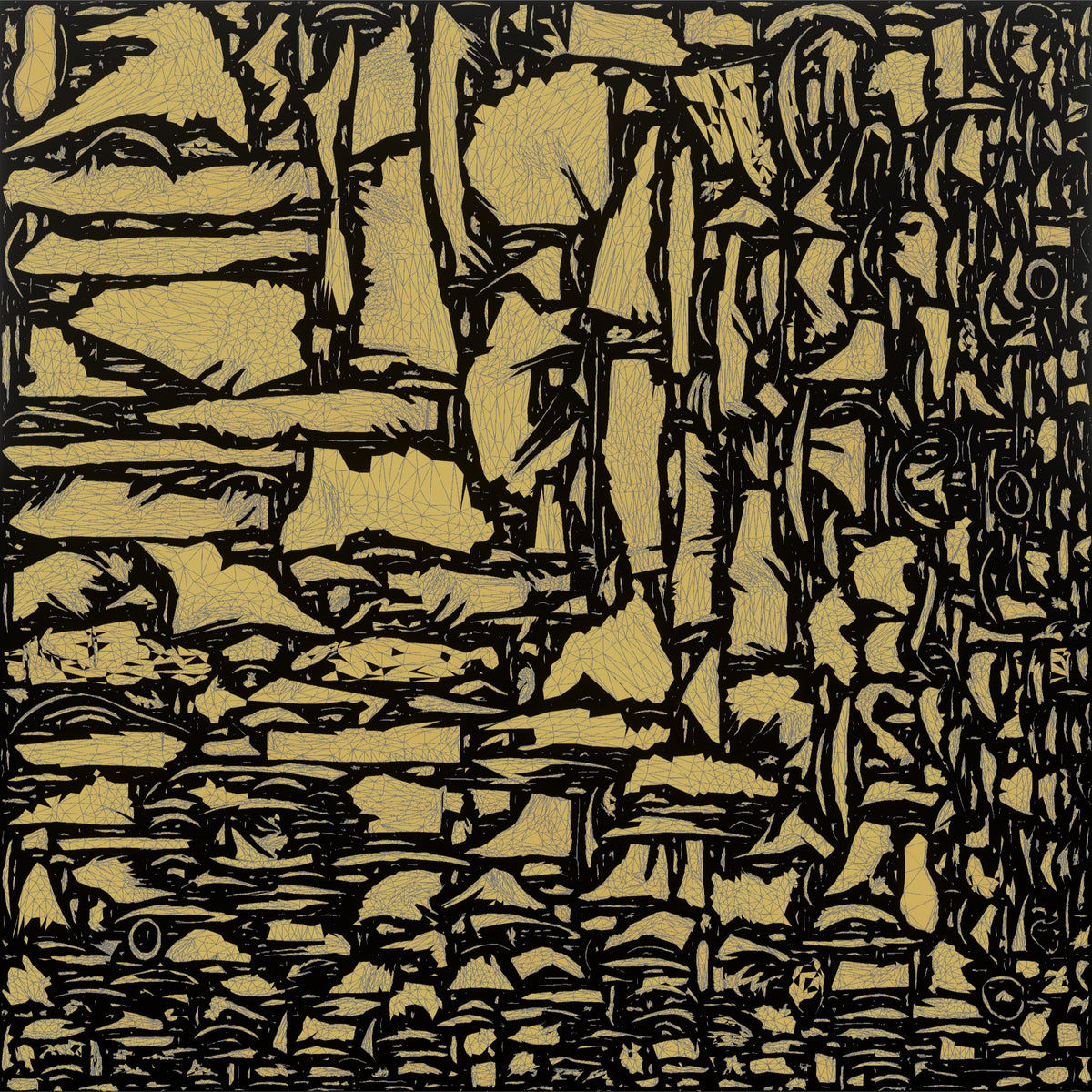 Fitness Influencer Man Doing A Forward Fold Stretch - UV layout, metallic roughness map