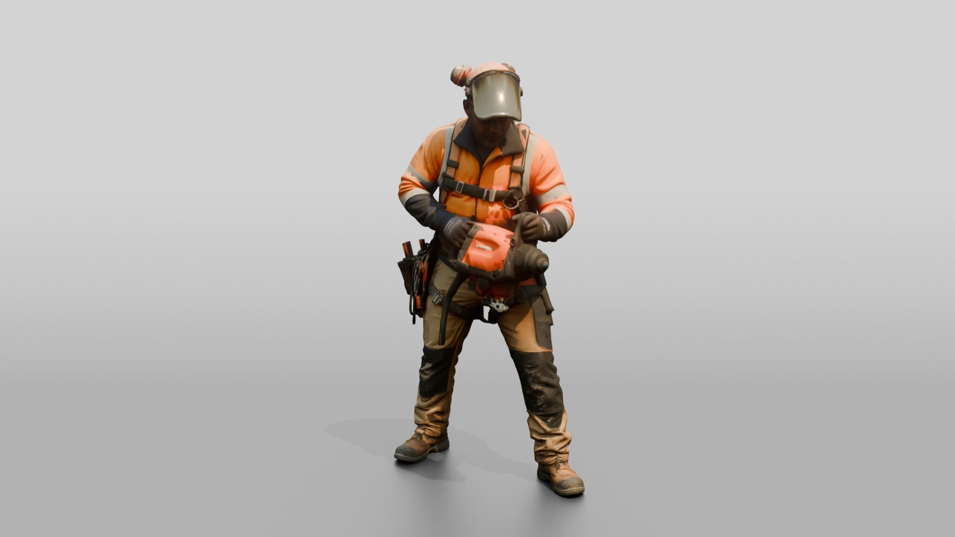 Construction Worker Man 48