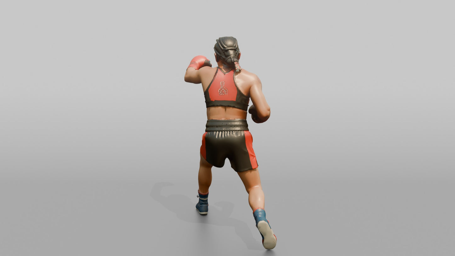 Boxer Rapid Left-Right Combination