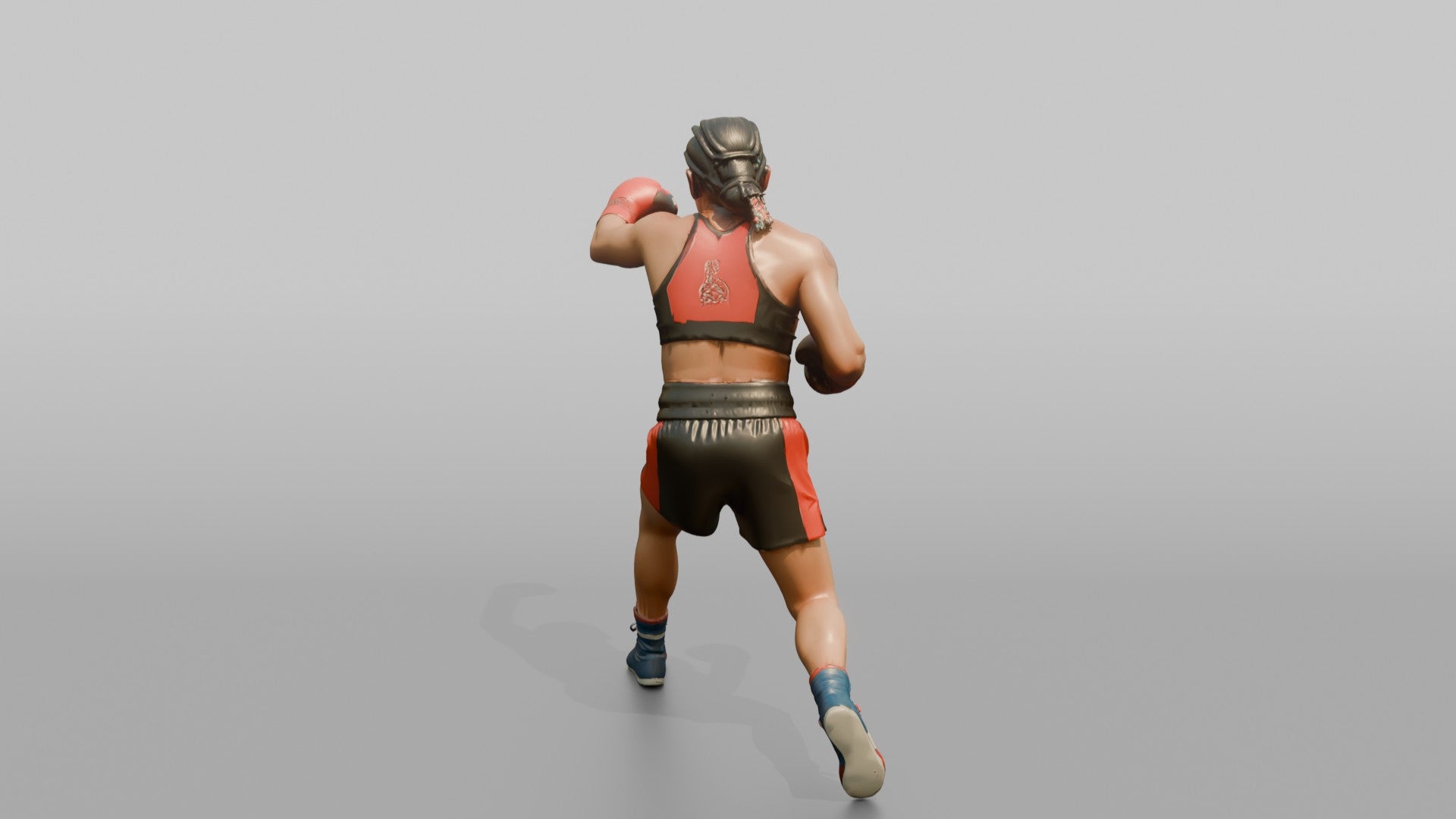Boxer Rapid Left-Right Combination