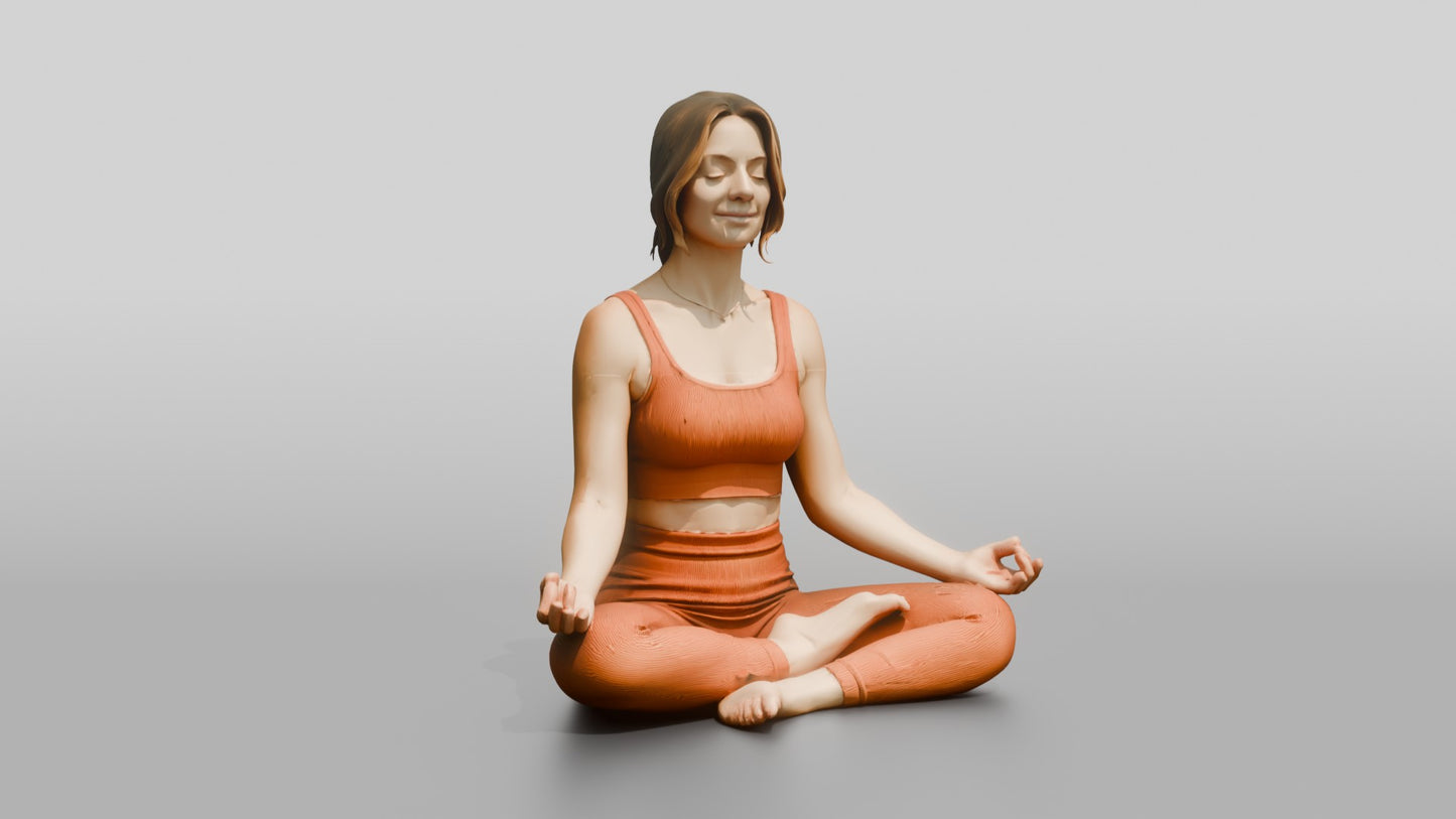 Lotus Meditation Woman